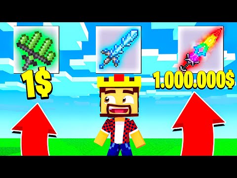 КАКОЙ МЕЧ ЛУЧШЕ?! 1$ VS 1000$ VS 1.000.000$ ВЫБЕРИ ПРАВИЛЬНЫЙ МЕЧ ЧТОБЫ ВЫЖИТЬ! МАЙНКРАФТ