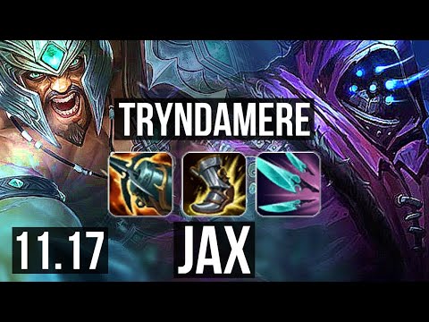TRYNDAMERE vs JAX (TOP) | Quadra, Rank 6 Trynda, 600+ games | NA Grandmaster | v11.17