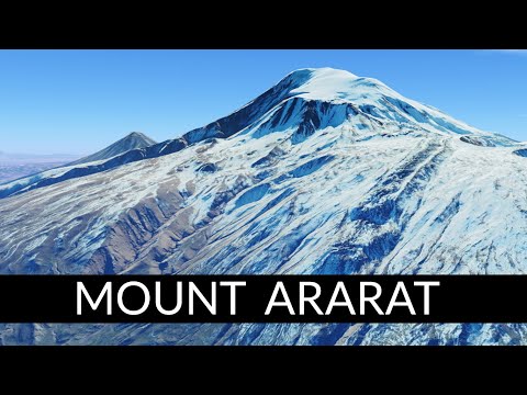 Mount Ararat  Ağrı Dağı Turkey. virtual explore