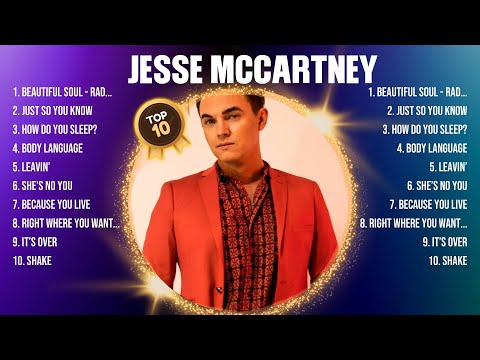 Jesse McCartney Greatest Hits 2024 - Pop Music Mix - Top 10 Hits Of All Time