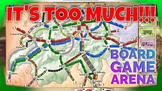Ticket to Ride Switzerland - Wild Group of Starting Tickets!