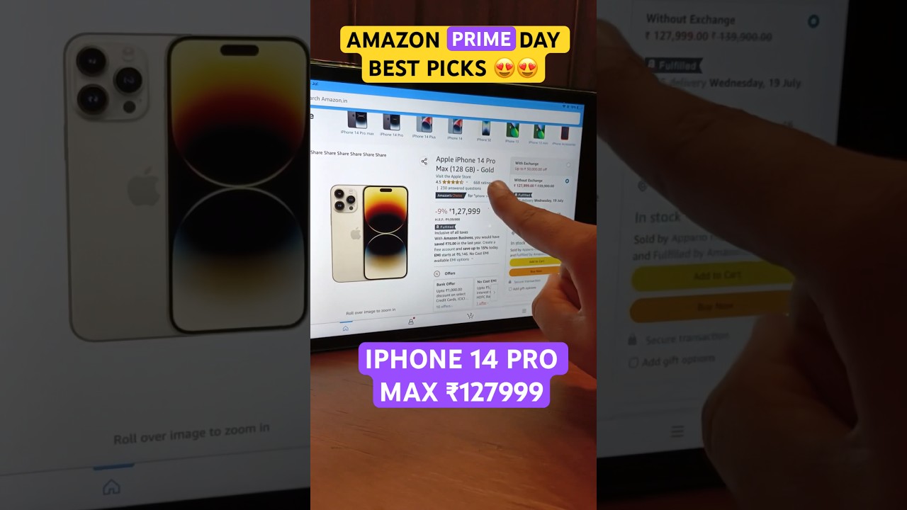 AMAZON PRIME DAYS BEST APPLE PRODUCT PICK 😍 #shorts #prime #shortsviral #amazon #shortsfeed #iphone