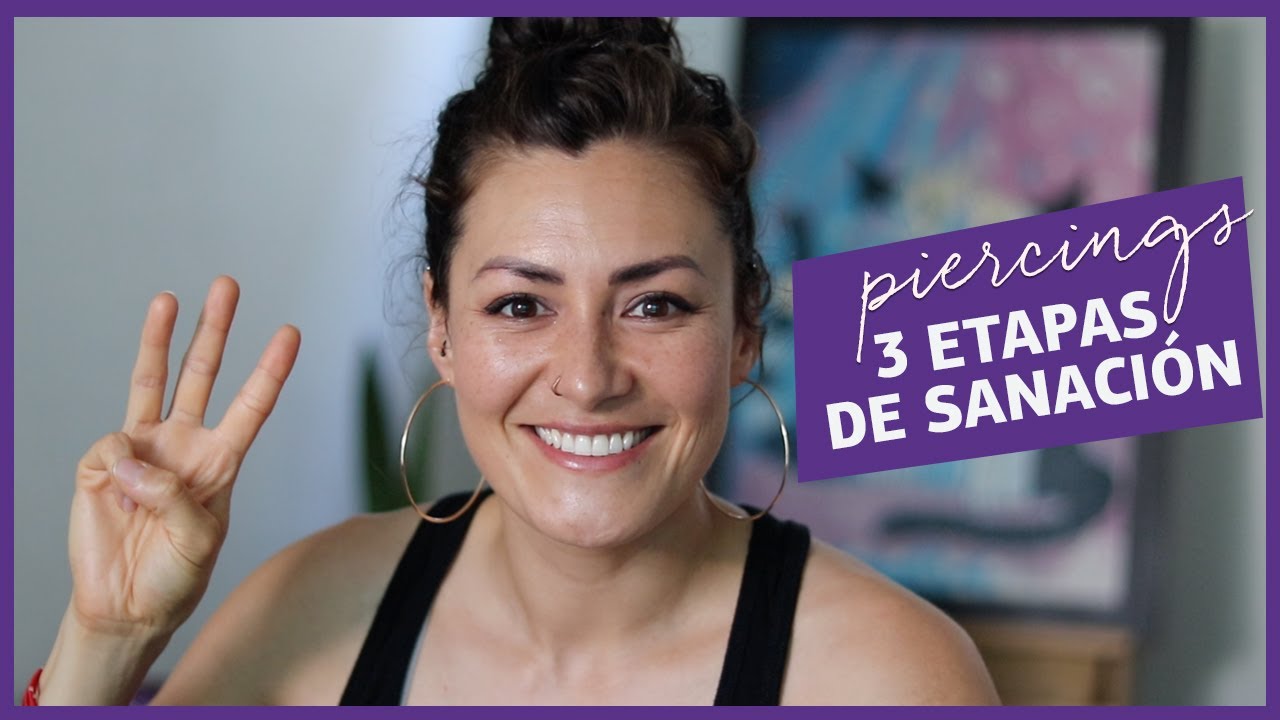 Las etapas de sanación: Entiende qué pasa con tu piercing 🤔