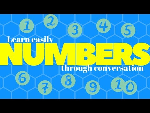 Learn NUMBERS easily through conversation!