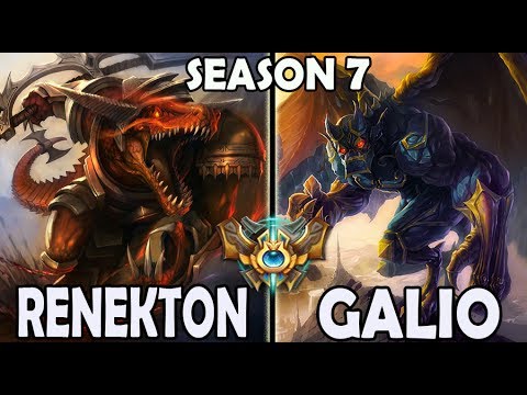 IMT Flame Renekton vs Galio TOP Ranked Challenger NA