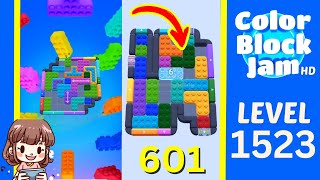 Solusi Level 1523 Color Block Jam