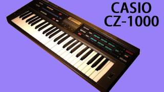 Video thumbnail for CASIO CZ-1000 Digital Synthesizer 1985 | DEMO by AnalogAudio1