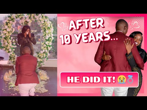 💍HE FINALLY PROPOSED....AFTER 10 YEARS OF MARRIAGE😭!!