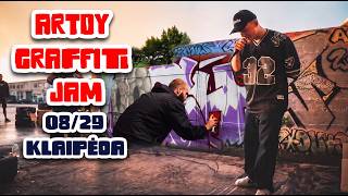 ARTOY GRAFFITI JAM 08/29 Pilnas įrašas
