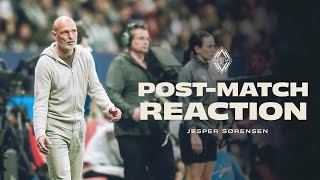 Jesper Sørensen Post-Victory Reaction vs Colorado Rapids