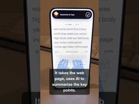 Turn Any Web Article Into a Typing Test on iOS 🤯 #typing #productivity #keyboard #ios #macos #tech thumbnail