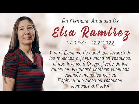 2022-1227 En Memoria Amorosa De Elsa Ramirez