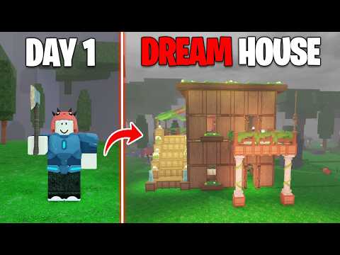 2200 Days to Build a Dream House in 99 Nights in the Forest