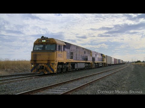 4PM6 Pacific National Container Train (4/3/2023) - PoathTV Australian Railways