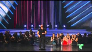 Vin Diesel y Michelle Rodriguez en los Premios Billboard 2013 fast and furios 6