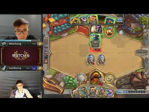 blitzchung vs tom60229 - Hearthstone Grandmasters Asia-Pacific S2 2019 - Week 3