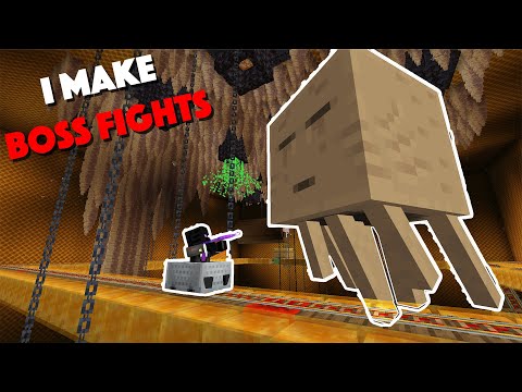 I Make Boss Fights in Minecraft #shorts