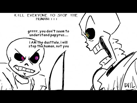 "I AM THE DUSTTALE!!" |An Undertale Comic Dub