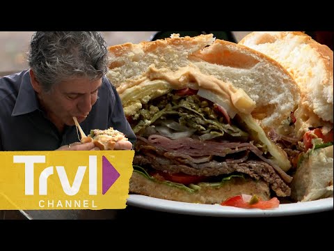 Uruguay's Greatest Sandwich Ever! | Anthony Bourdain: No Reservations | Travel Channel