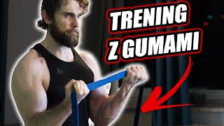Pompujemy ŁAPY trening z GUMAMI