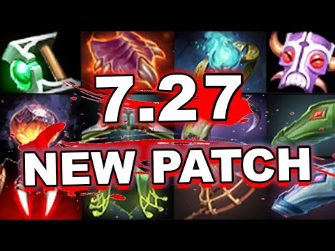 Dota 2 NEW 7.27 PATCH - MAIN CHANGES (ITEMS)!