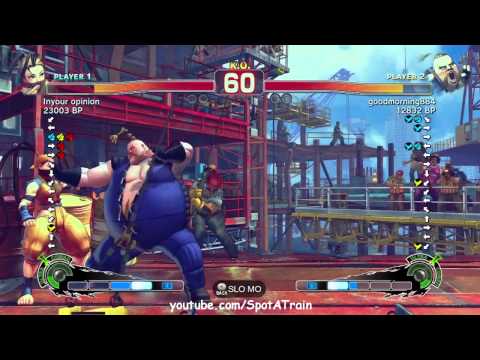 SSF4: Iyo (Ibuki) vs goodmorning884 (Rufus) TRUE-HD QUALITY