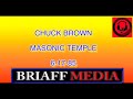 CHUCK BROWN MASONIC TEMPLE 6-17-85