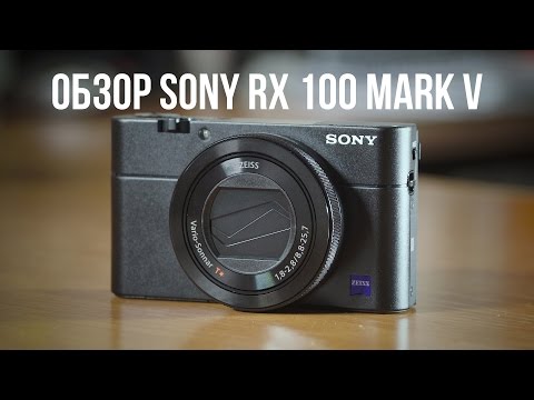 Фотокамера Sony Cyber-shot DSC-RX100M5 черный - Видео