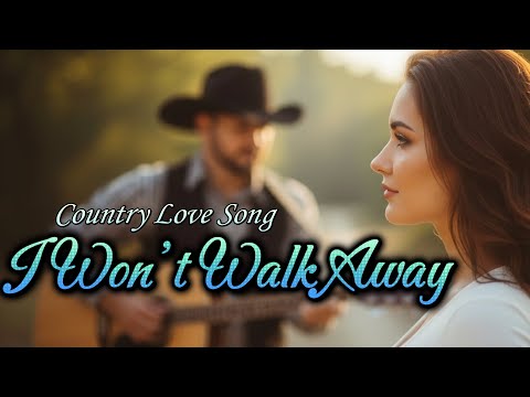 I WON’T WALK AWAY | MaxWinston (MALE Vocal) | Official Lyric Video