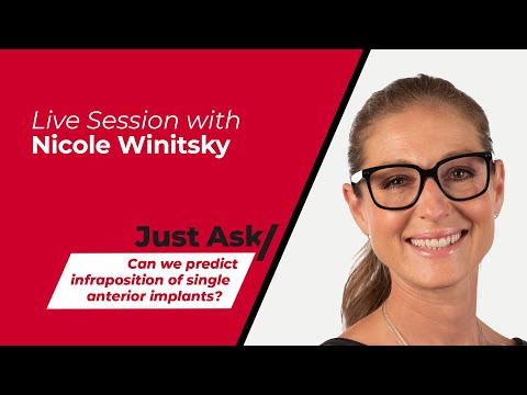 Can we predict infraposition of single anterior implants?