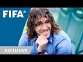 Carles Puyol - FIFA TV: Puyol watches Puyol at the World Cup