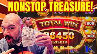 TREASURE AFTER TREASURE ON TRIPLE COIN TREASURES!!
