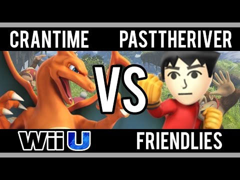 Smash Wii U - Friendlies CRANTIME (Charizard) vs. pasttheriver (Mii Brawler)