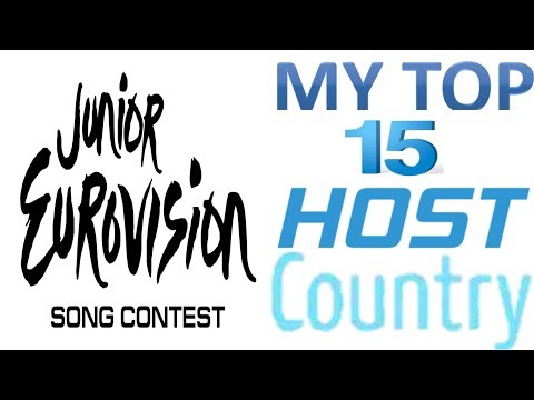 Junior Eurovision 2003 - 2017:My top 15 host country songs