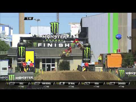 Lieber and Seewer Battle plus Lieber Crash - MXGP of Switzerland Presented by iXS