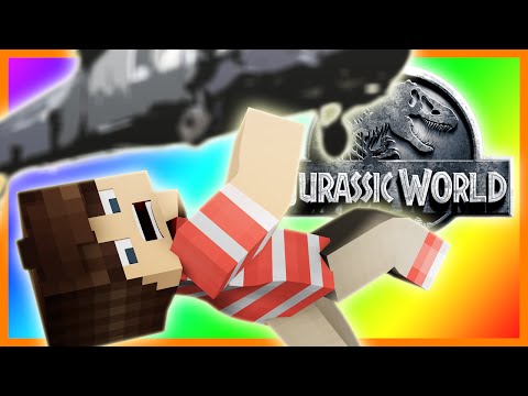 Minecraft Jurassic World! "FLYING FAIL!!" Ep.4 (Minecraft Dinosaurs)