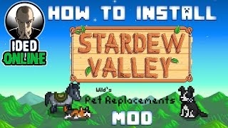 How to install Stardew Valley Pet Replacements Mod (New Pet Skins Tutorial)