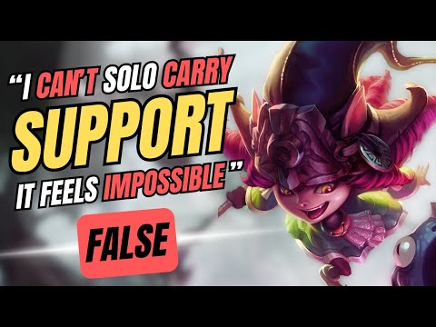 How to Win a Lost Game as a Support - Soloq Pro Tips