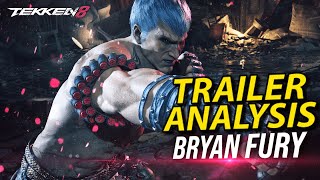 TEKKEN 8 Bryan Fury Trailer Analysis