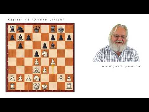 Artur Jussupow "Tigersprung auf DWZ 1500", Band 1, Kapitel 14, Offene Linie