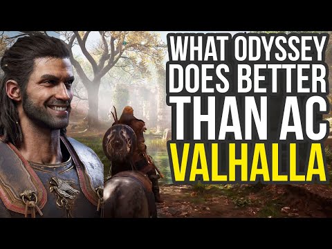 What Assassin's Creed Odyssey Does Better Than Assassin's Creed Valhalla (AC Valhalla & AC Odyssey)