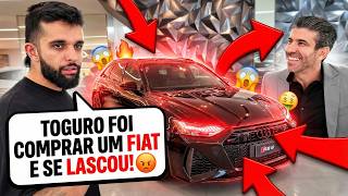 IGOR GUEDES VISITOU TCAR E SE APAIXONOU PELO AUDI RS6 #tcarimports #audi #piadas @fyp #viral