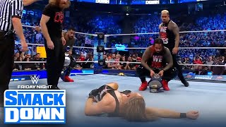 The Usos defend the tag team gold vs Brawling Brutes on SmackDown WWE on FOX Mp4 3GP & Mp3