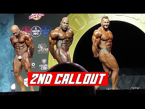 2ND CALL OUT OF MEN'S OPEN OF ARNOLD CLASSIC UK 2022