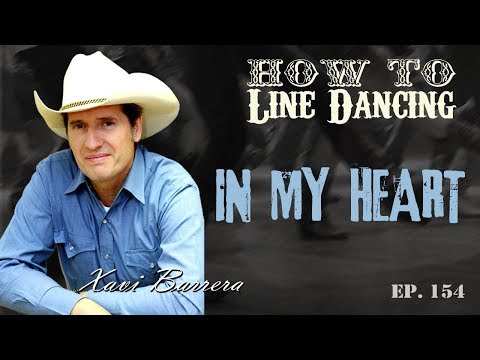 How to dance IN MY HEART 64 Counts Intermediate Country Style Line Dance.