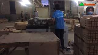 Máy cấy sò vào chân ghế Woodmaster | 3 chức năng tubi + khoan + cấy ốc #fuvico