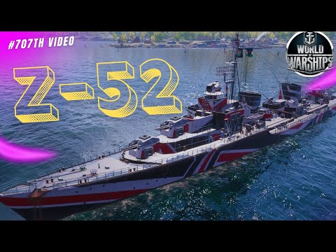 Perfect DESTROYER Z 52 / WoWs / World of Warships #wows #worldofwarships #gaming