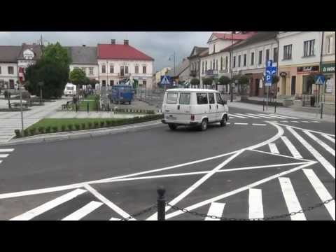 1 - Rynek w Kętach po przebudowie, Kęty 8.10.2011 r. [HD]