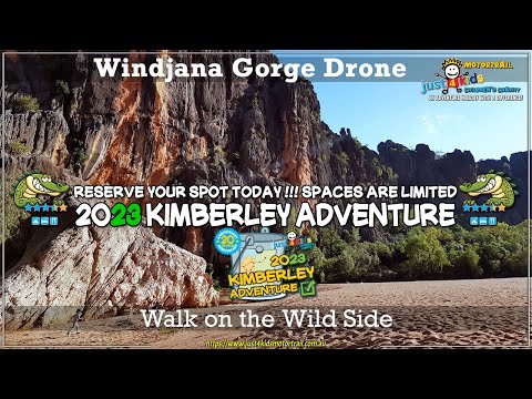 Windjana Gorge Drone V2 2022 Kimberley Adventure