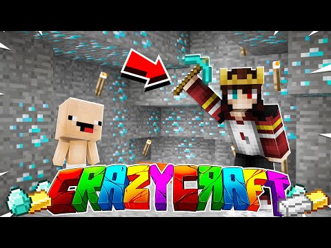 MADEN YAPTIK (EFSANE) - CRAZY CRAFT !! 😱 Minecraft